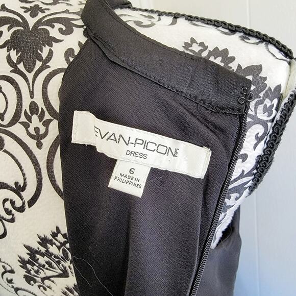 Evan Picone Springtime Stroll Layered Mini Dress - Picture 4 of 5